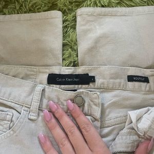 Calvin Klein Curdory bootcut low rise jeans